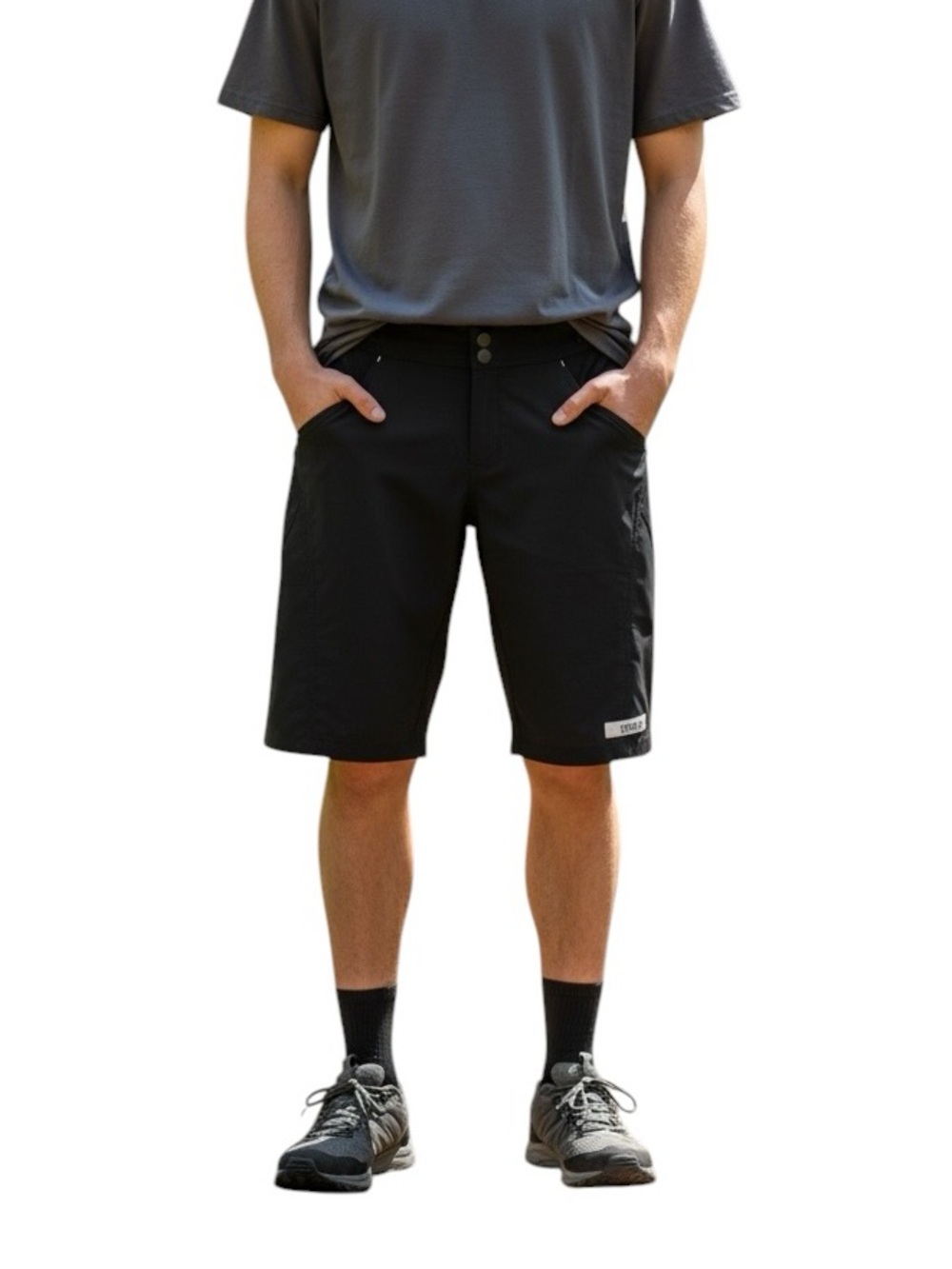Dakine Black Men's Hybrid Mountain Bike Shorts